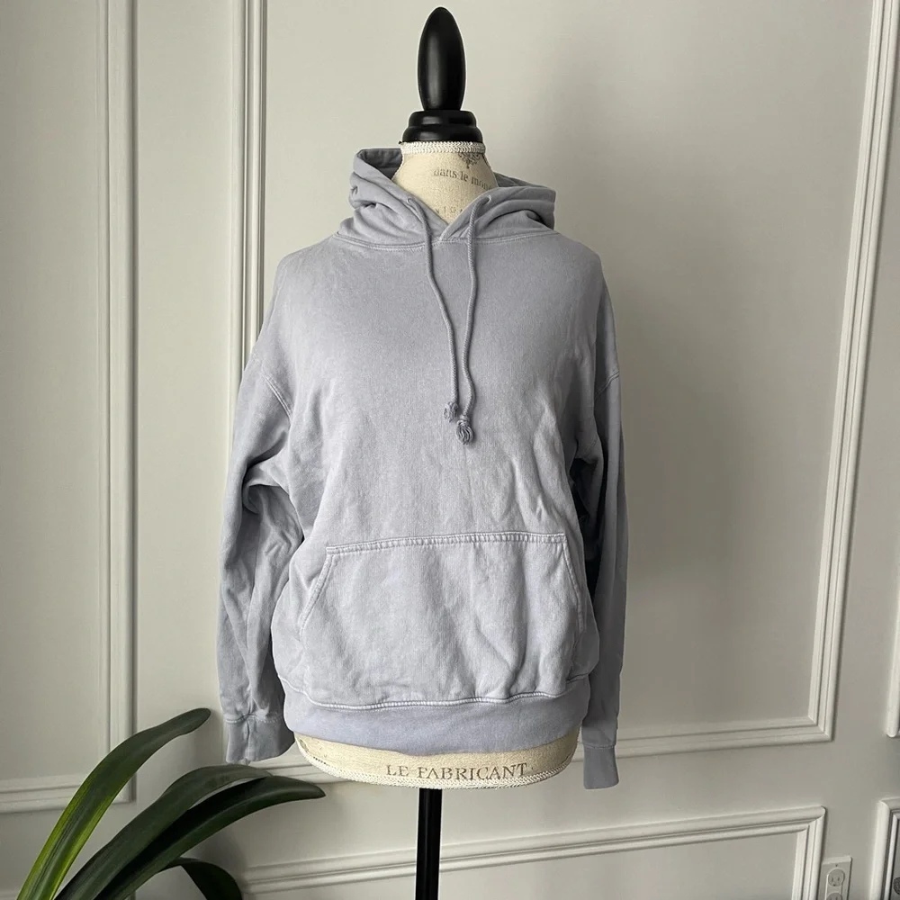 Brandy Melville John Galt blue hoodie - Picture 1 of 5